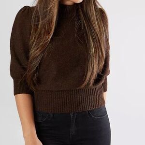 Free People SUGAR PIE Turtleneck Sweater